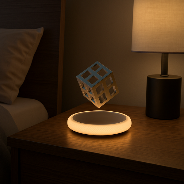 Levitating Cube Lamp